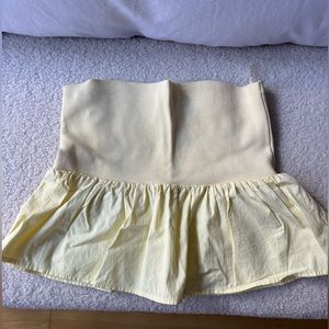 Zara Strapless Crop Top